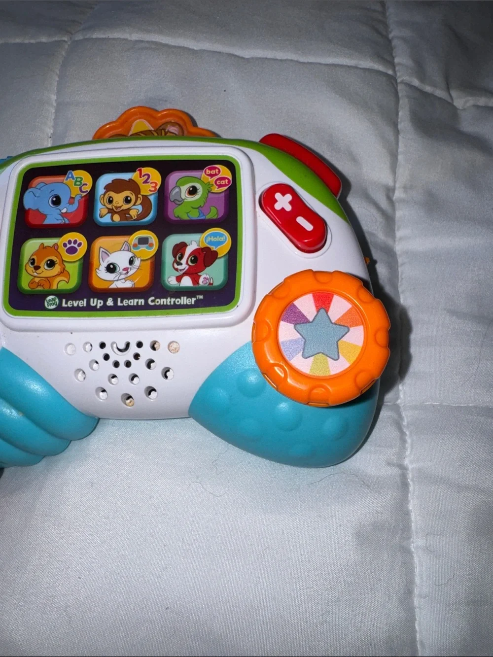 Interactive Kids Learning Game Controller - White & Teal